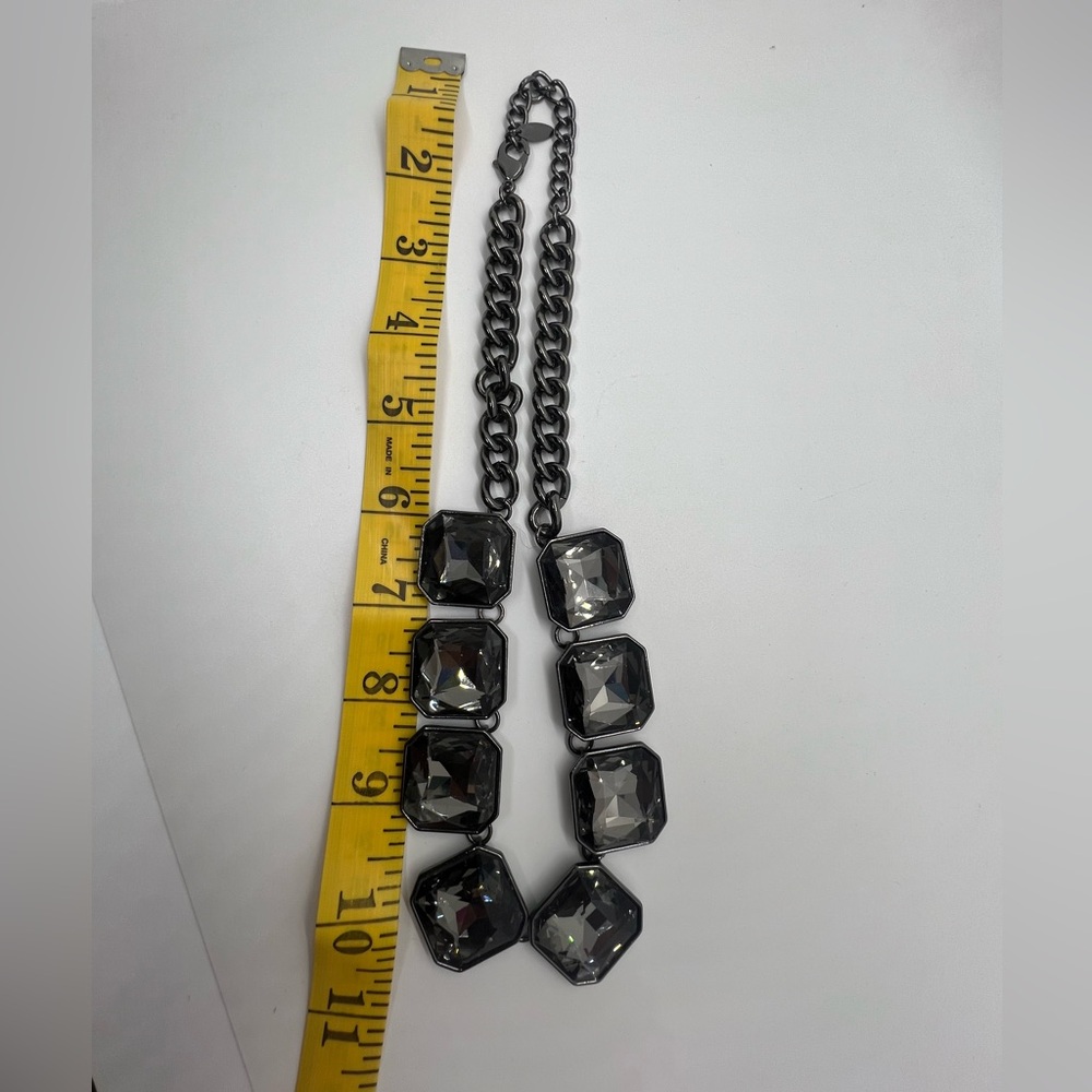 Tasha Rhinestone Statement Necklace‎ - Picture 5 of 6